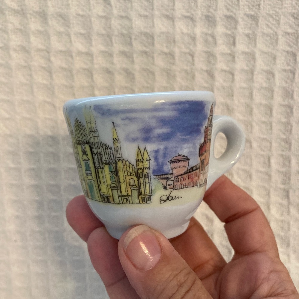Demitasse/Espresso Cups Made In Italy Set Of 6 - Picture 10 of 15